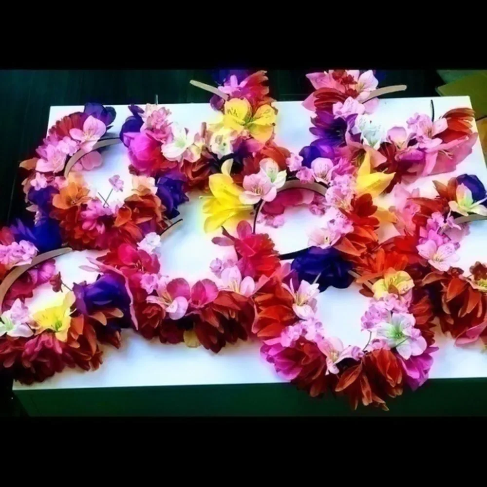 Handmade Spring/Festival/photoshoot Flower crowns